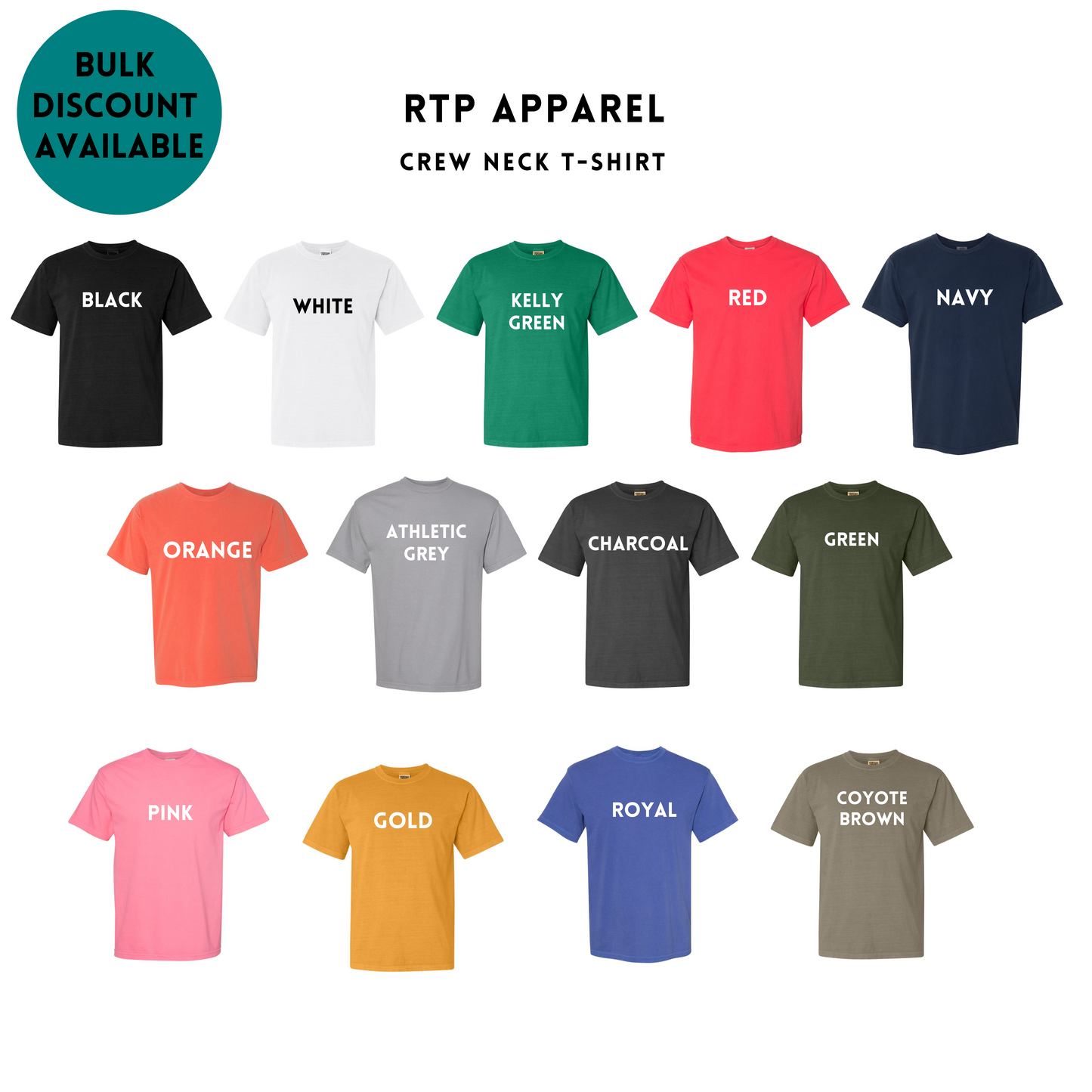 Custom DTG T-Shirt (Adult)-RTP Apparel