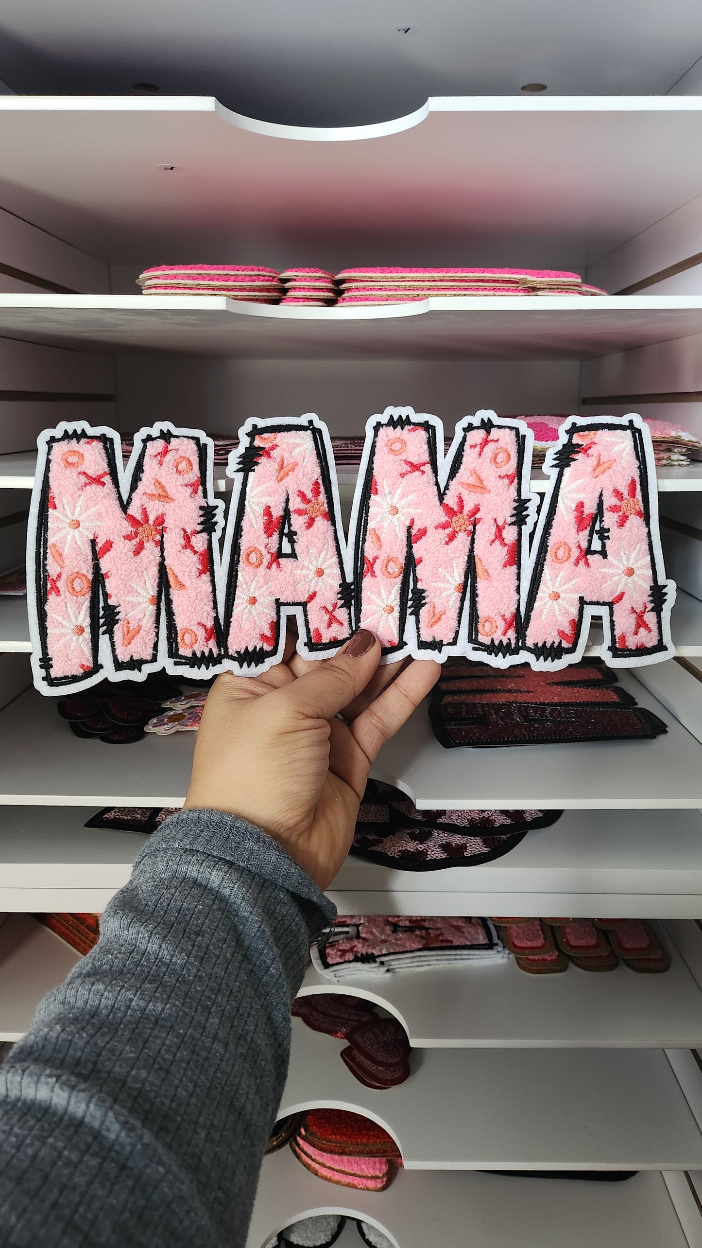 MAMA XOXO -Chenille Patch-(Only)