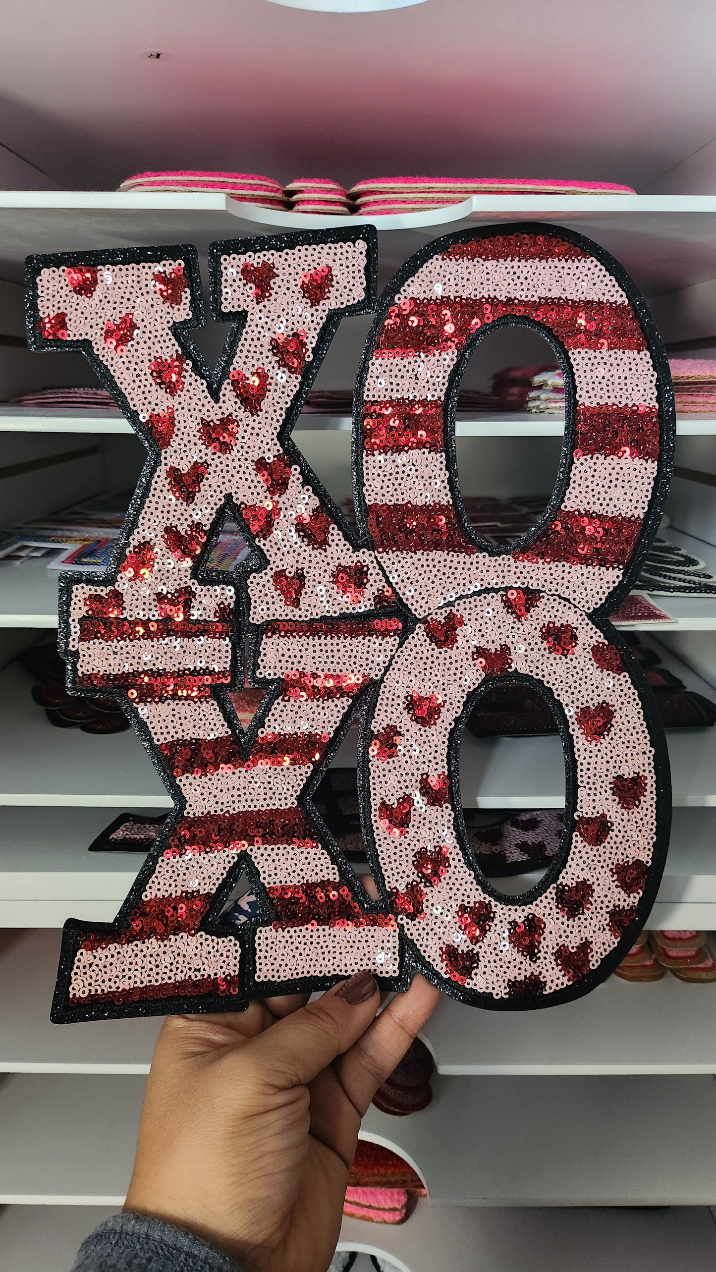 XOXO ❤️- Sequin Patch-(Only)