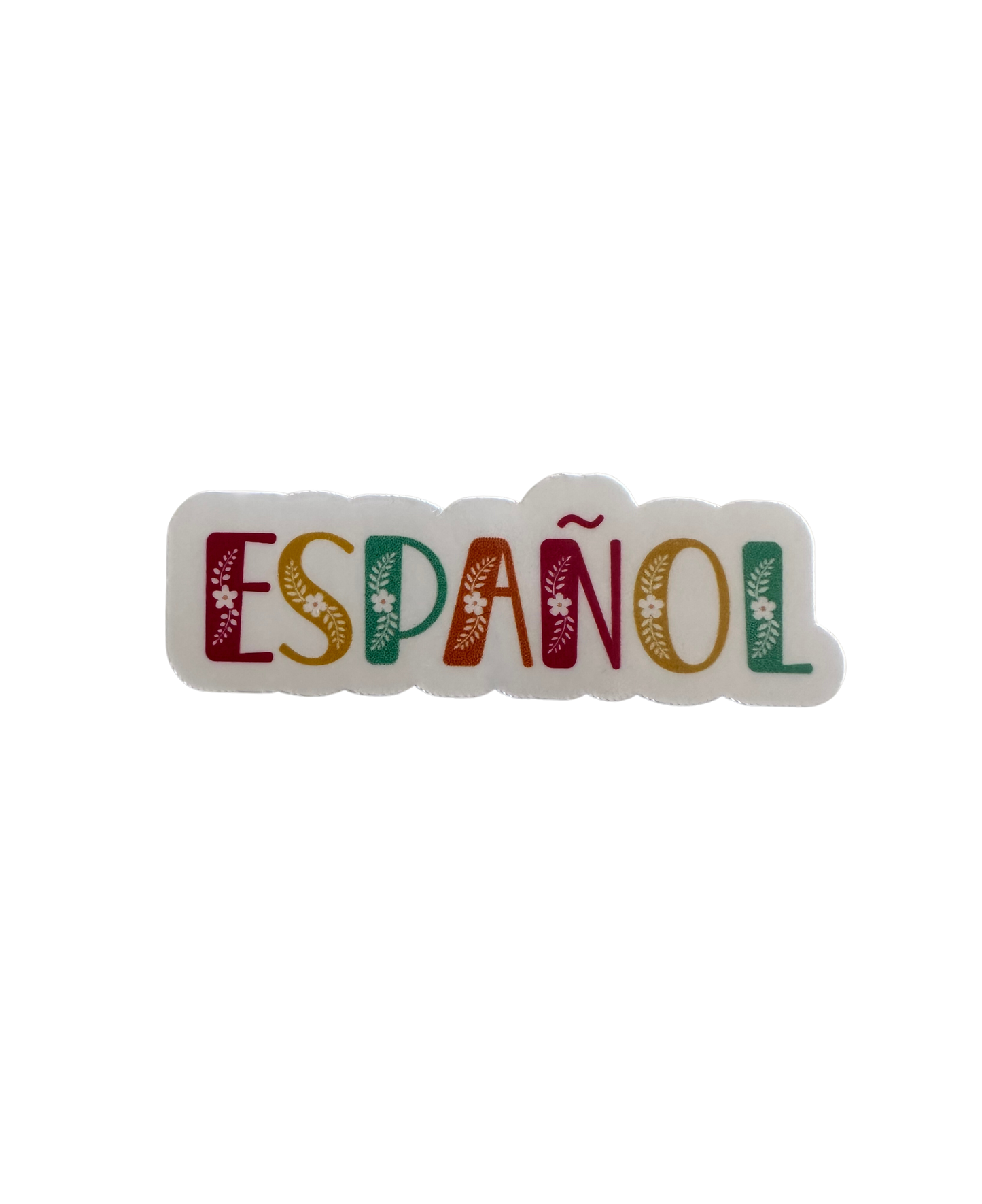 Español Die-Cut Stickers