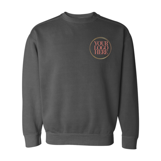 Custom DTG or DTF Dyed Sweatshirt (Adult)-Comfort Colors