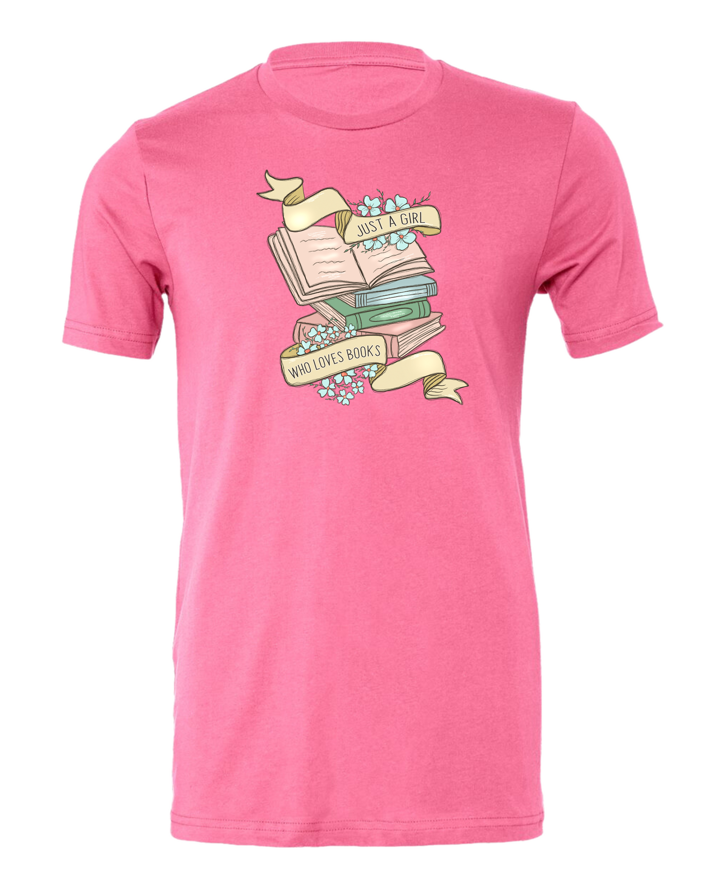 Just A Girl Who Likes to Read Short Sleeve Shirt - DTG