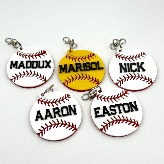 Sports Bag Name Tags