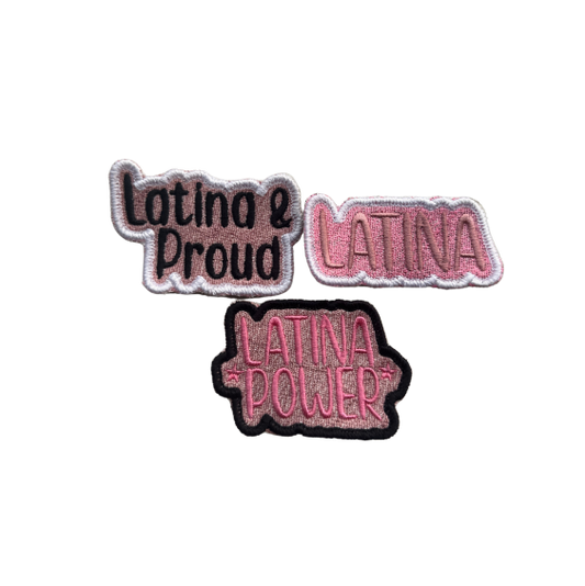 Latina Power Patches- Embroidery